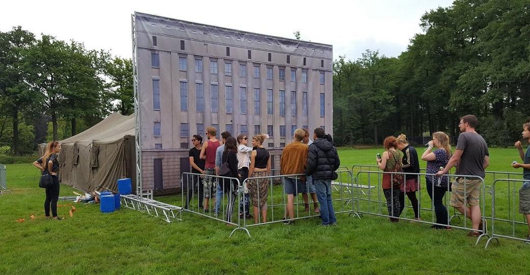 Un mini Berghain en festival