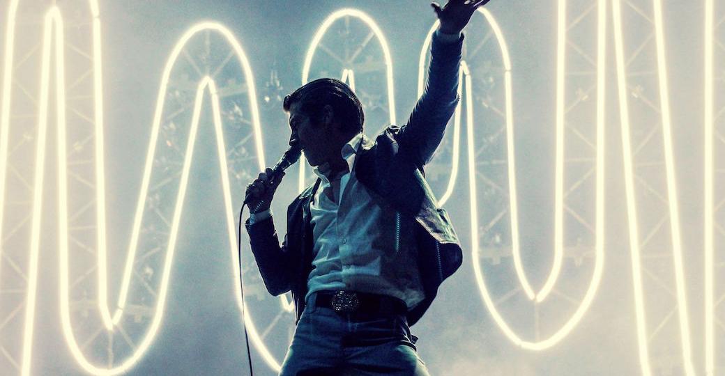 Tournée des festivals européens avec les Arctic Monkeys 