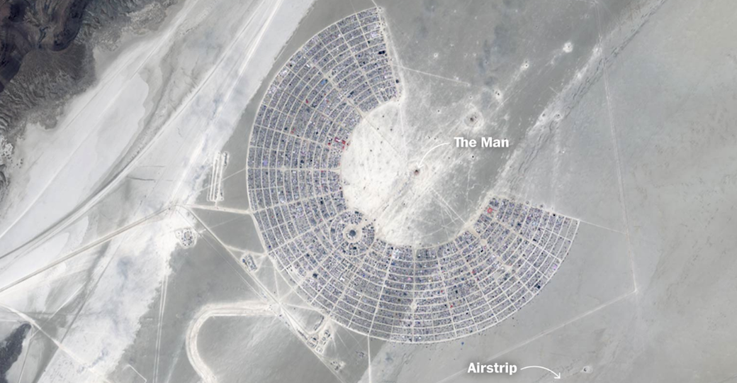 Burning Man : comment est érigée la ville éphémère de Black Rock ?