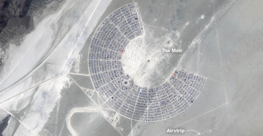 Burning Man : comment est érigée la ville éphémère de Black Rock ? 