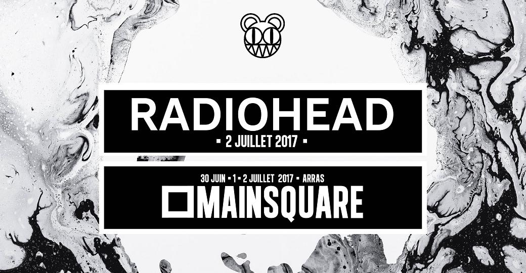 Radiohead au Main Square d'Arras le 2 juillet