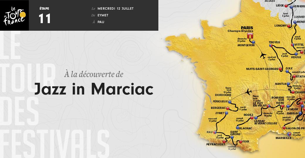 Etape 11 - 203,5 km – Jazz et foie gras à Marciac