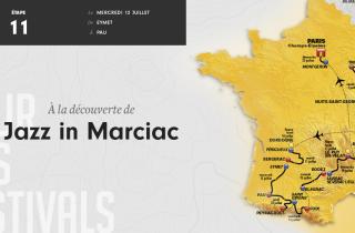 Etape 11 -  203,5 km – Jazz et foie gras à Marciac