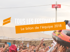 Le bilan 2018 de l'équipe de Tous Les Festivals