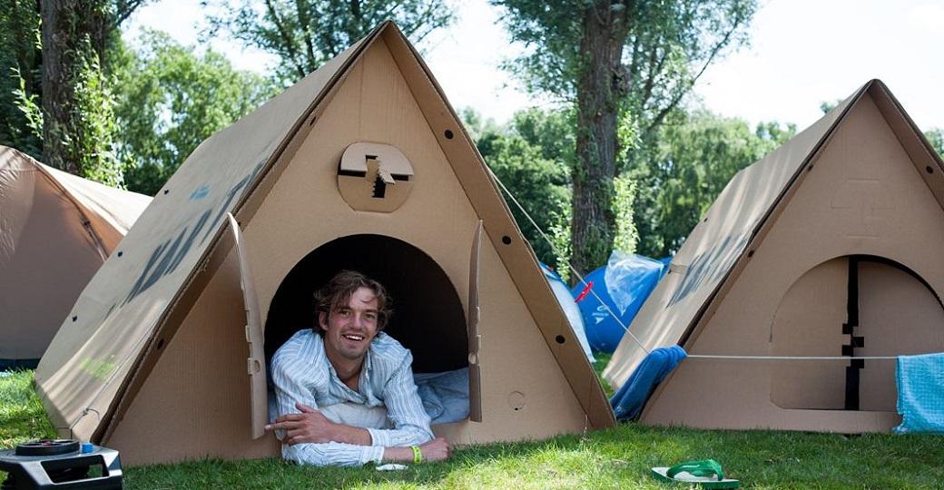 La tente biodégradable bientôt dans nos festivals