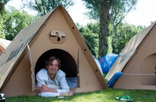 La tente biodégradable bientôt dans nos festivals