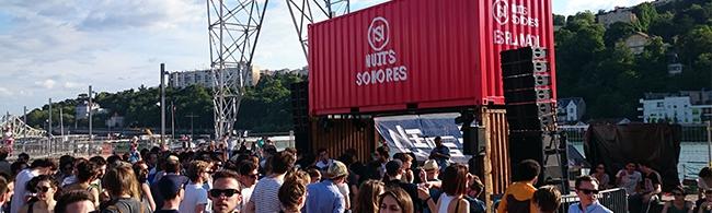 Nuits Sonores: soleil et techno à Confluence