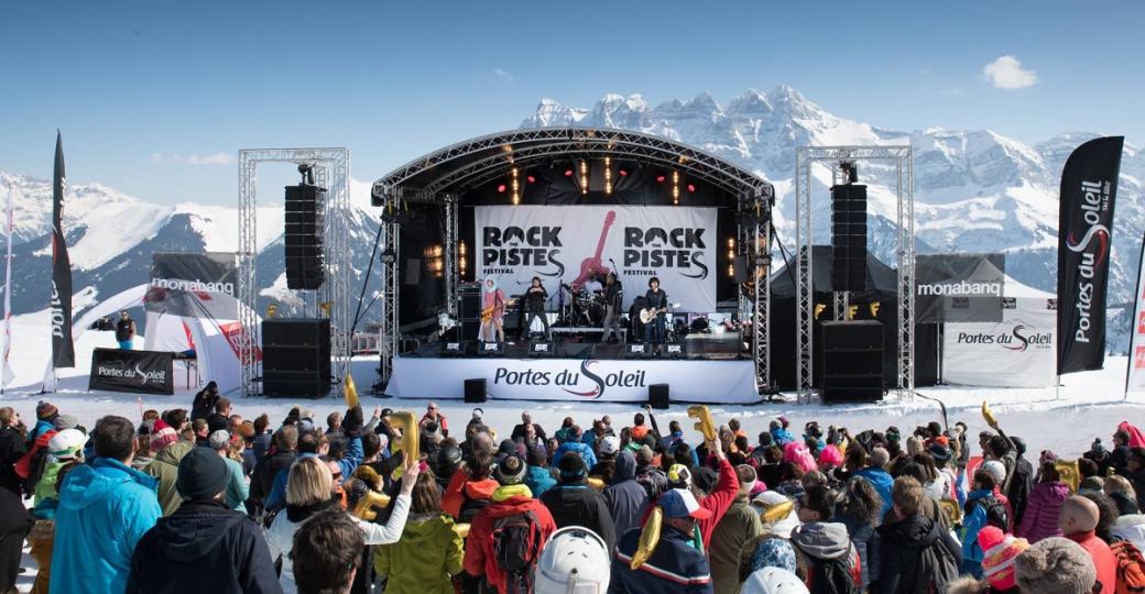 Hyphen Hyphen, Gaëtan Roussel & Ofenbach dans la poudreuse à Rock the Pistes