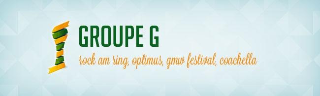 Coupe du Monde des festivals: Groupe G