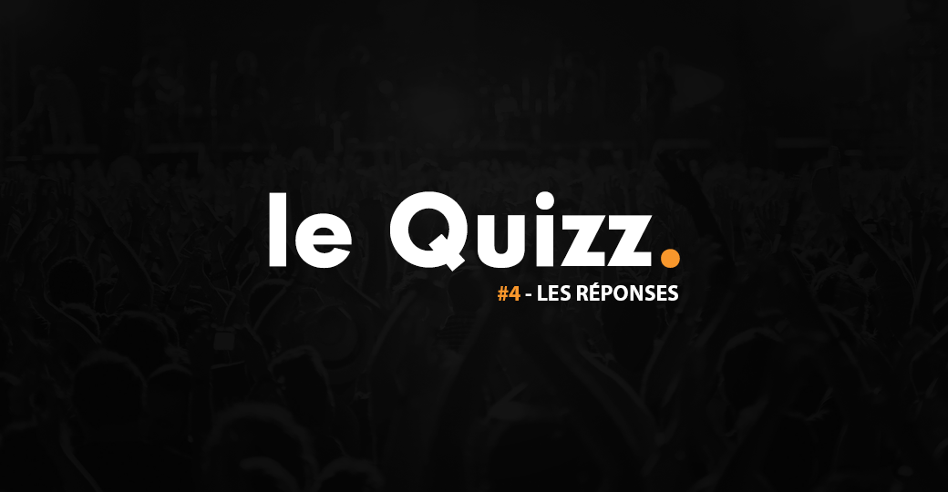 Le Quizz du confinement #4 :les réponses