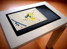 Une carte interactive permet aux malvoyants de s'orienter en festival