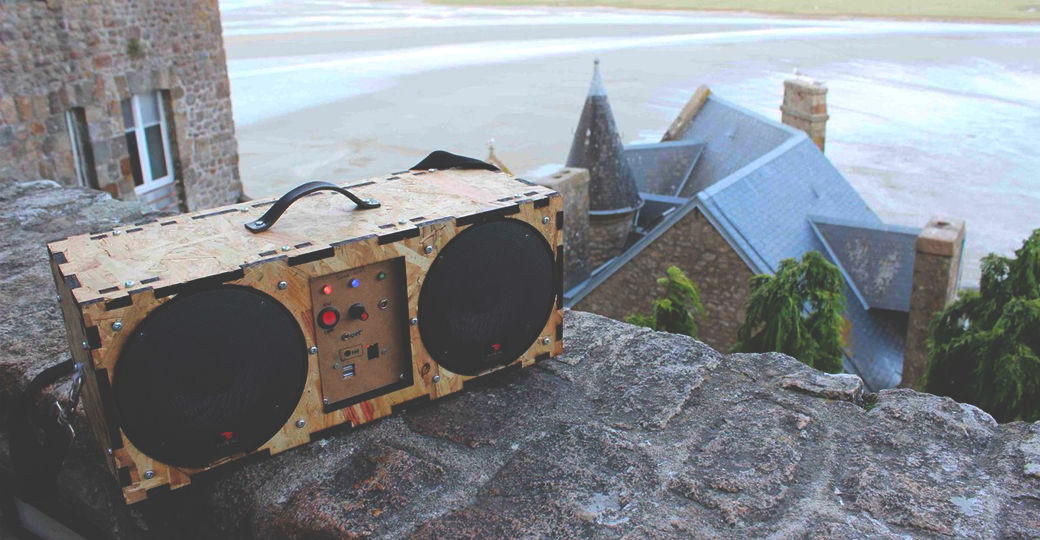 L'enceinte en kit pour ambiancer le camping du festival