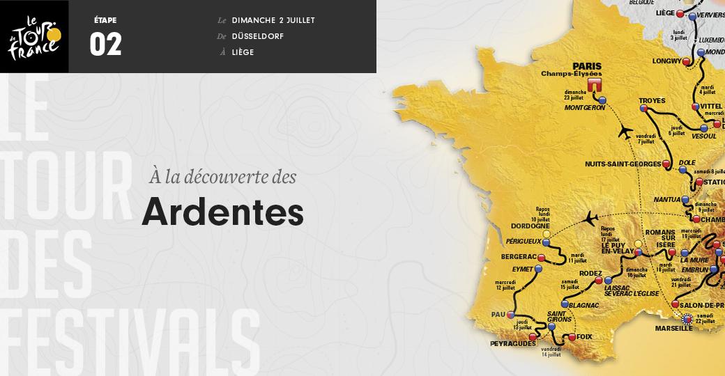 Etape 2 - 203.5km - la Grande Boucle se met au beat aux Ardentes