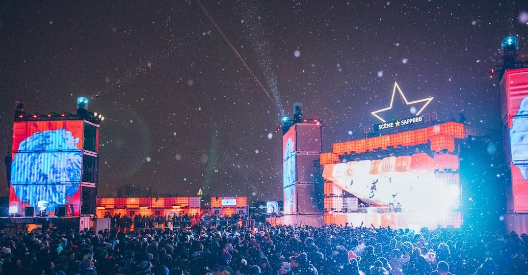 L'Igloofest : de l'électro, de la neige et des moufles