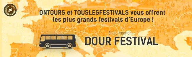 Avec ONTOURS remportez vos pass 5 jours pour le festival Dour en Belgique!