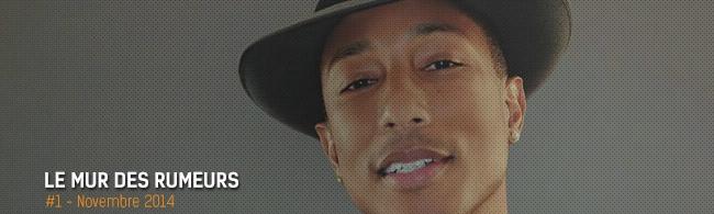 Le mur des rumeurs : Pharrell aux Eurocks, ACDC aux Vieilles Charrues