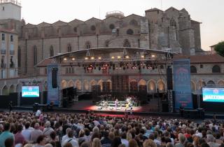 Mika et Calypso Rose au festival Live au Campo 