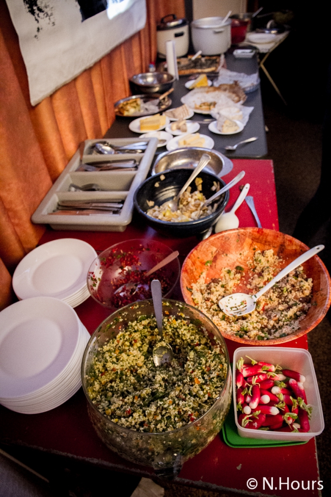 Un repas presque comme en famille préparé par les bénévoles de la Fabrica’son