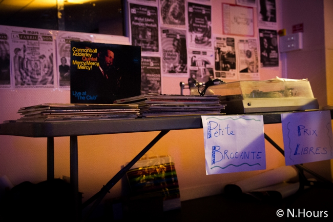 Brocante et vente de CD’s autour du Jazz